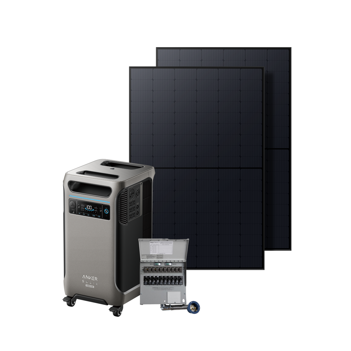 Anker SOLIX F3800 Plus + 10-Circuit Manual Transfer Switch - view 3
