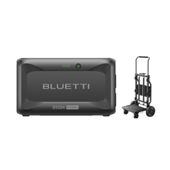 BLUETTI B500K expansion battery on Foldable Trolley 2