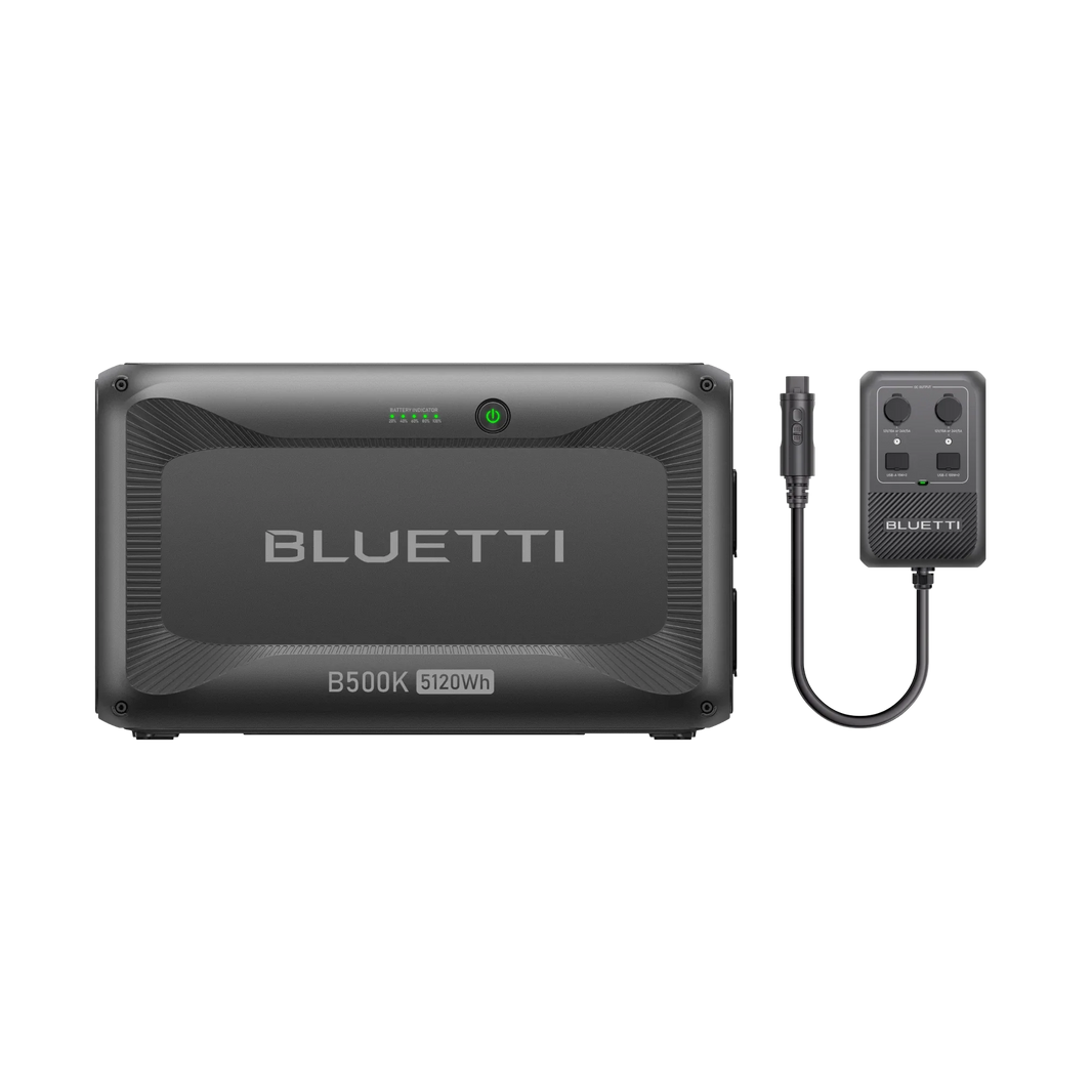 BLUETTI B500K expansion battery with Hub D1 DC hub