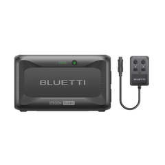 BLUETTI B500K expansion battery with Hub D1 DC hub