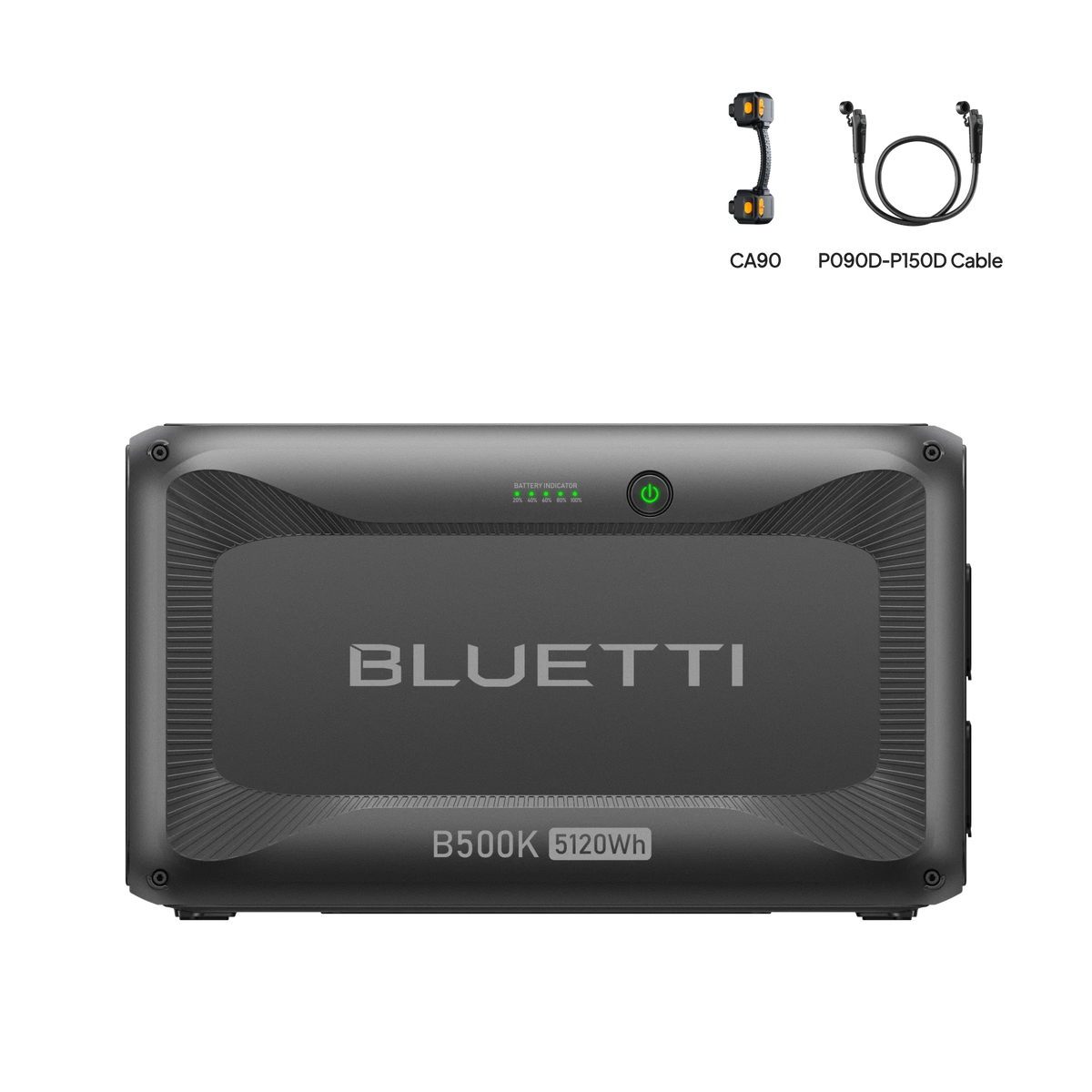 BLUETTI B500K expansion battery for AC500 front view