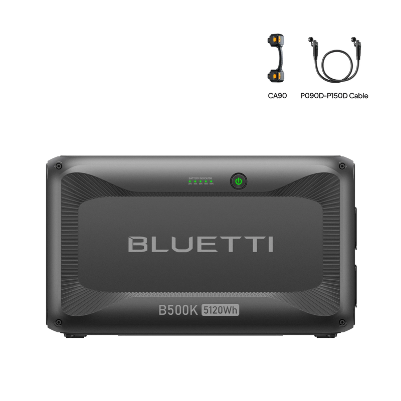 BLUETTI B500K expansion battery for AC500 front view