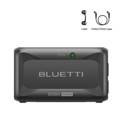 BLUETTI two B500K expansion batteries for AC500 power station