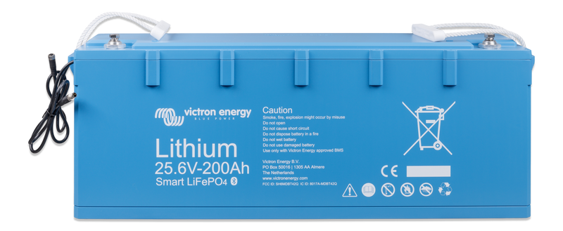 Victron Energy - LiFePO4 (Lithium) Battery Smart 12.8V & 25.6V