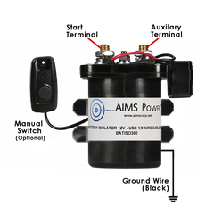 AIMS Power Battery Isolator and Lithium Regulator Kit - view 4