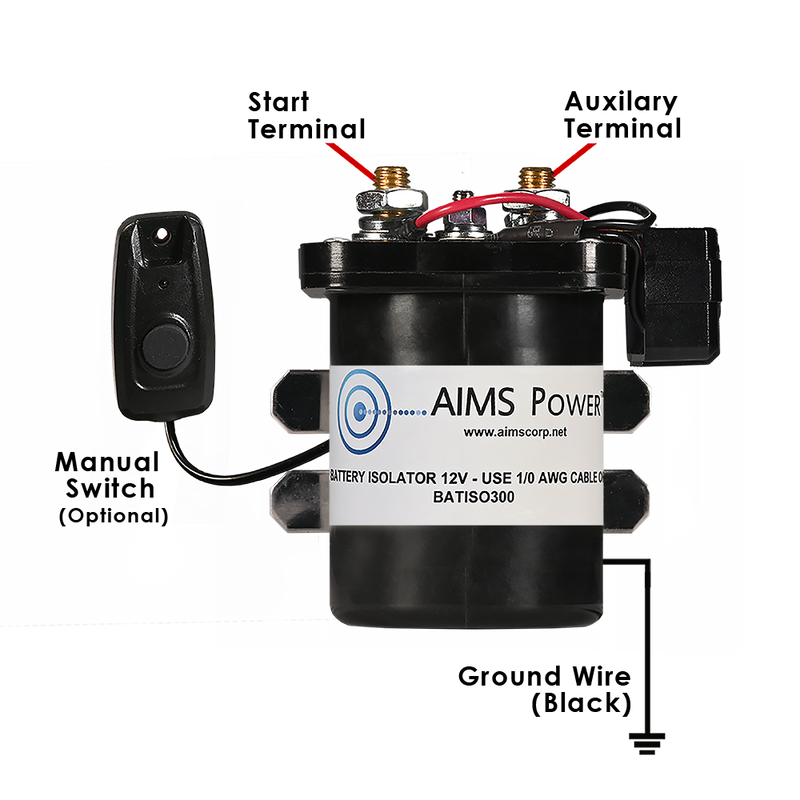 AIMS Power Battery Isolator and Lithium Regulator Kit - view 4