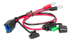 M6/M8 eyelet connector (with 30A ATO fuse) - Accessories for the Blue Smart IP65 Chargers