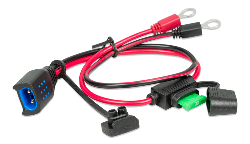 M6/M8 eyelet connector (with 30A ATO fuse) - Accessories for the Blue Smart IP65 Chargers