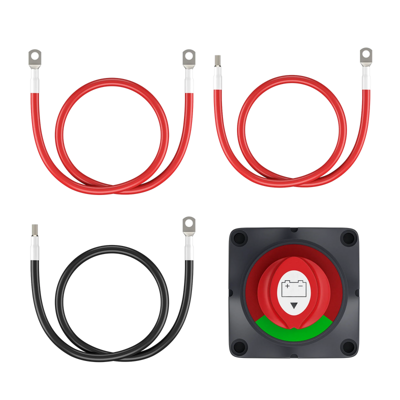 BLUETTI RV5 to B4810 battery connection wiring pack cables