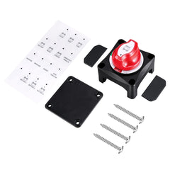 Rich Solar 275A On/Off Battery Switch 275 Amp DC Switch with Removable Knob for Isolation and Safety