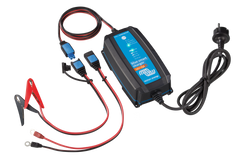 Victron Energy - Blue Smart IP65 Charger + DC connector - 120V | 1 output, natural convection cooling. With NEMA 1-15P plug
