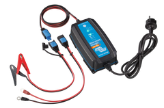 Victron Energy - Blue Smart IP65 Charger + DC connector - 120V | 1 output, natural convection cooling. With NEMA 1-15P plug