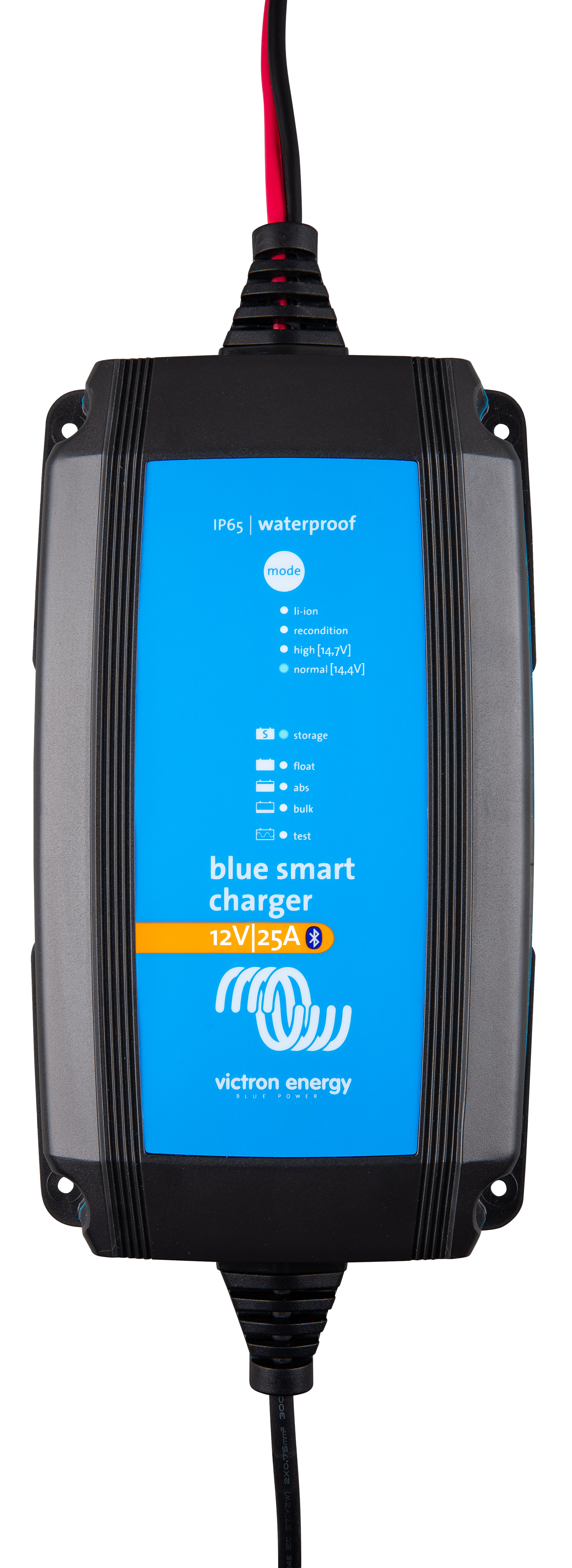 Victron Energy - Blue Smart IP65 Charger + DC connector - 120V | 1 output, natural convection cooling. With NEMA 1-15P plug