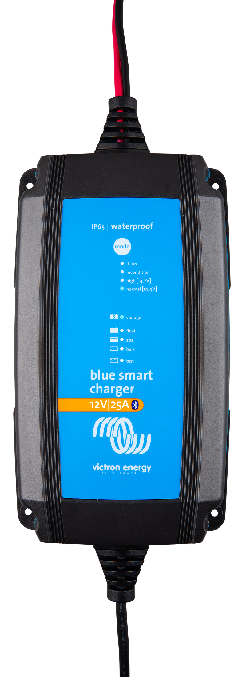 Victron Energy - Blue Smart IP65 Charger + DC connector - 120V | 1 output, natural convection cooling. With NEMA 1-15P plug