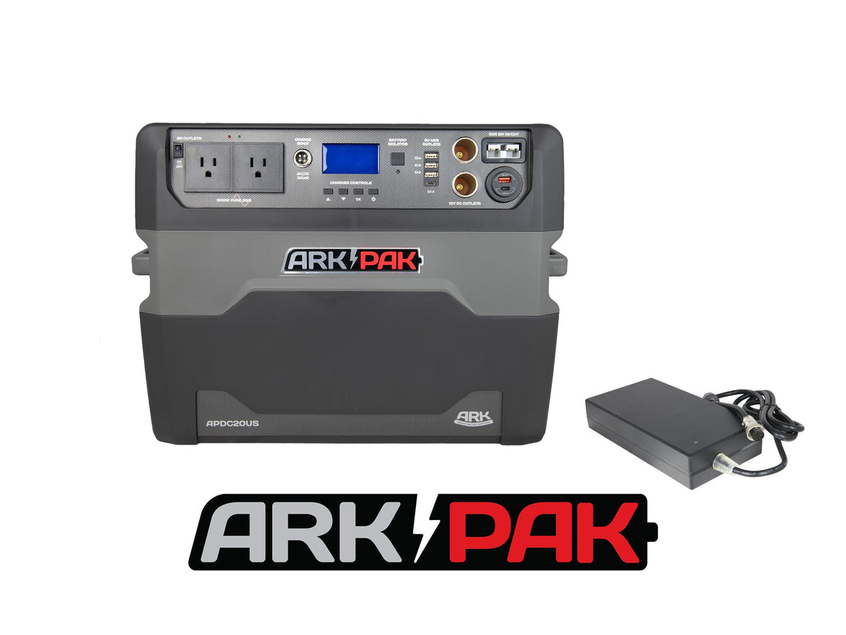 ARK ArkPak DC20 portable power system with AC charger bundle