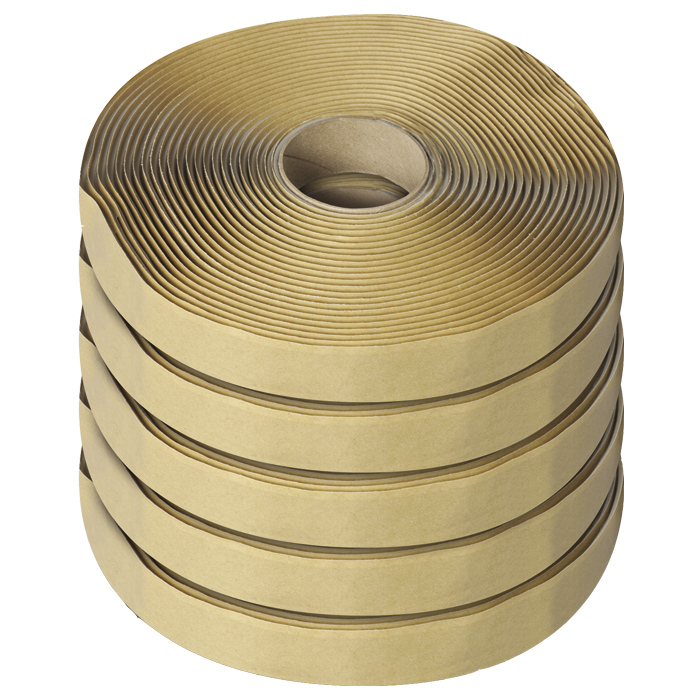 Dicor Black Butyl Seal Tape, 3/16" x 3/4" x 20 ft Roll