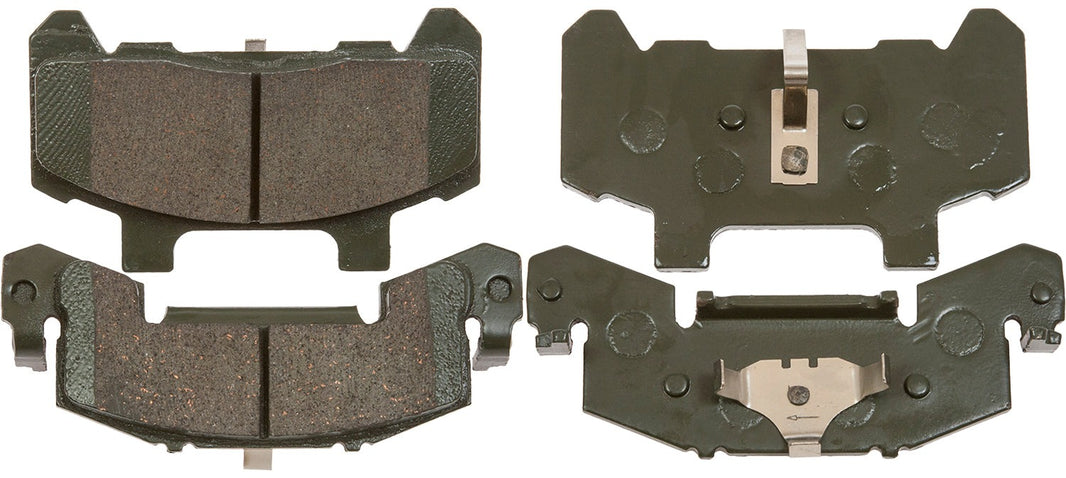DeeMaxx 3.5-6K green semi-metallic disc brake pads axle set