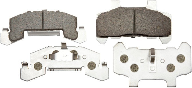 DeeMaxx 3.5-6K stainless steel disc brake pads axle set