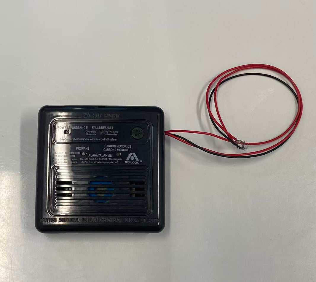 RV CO2 detector audible visual alarm - view 2