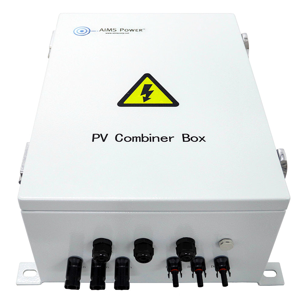 AIMS Power 3-String Solar Combiner Box 60A, 1000V, Prewired - view 5