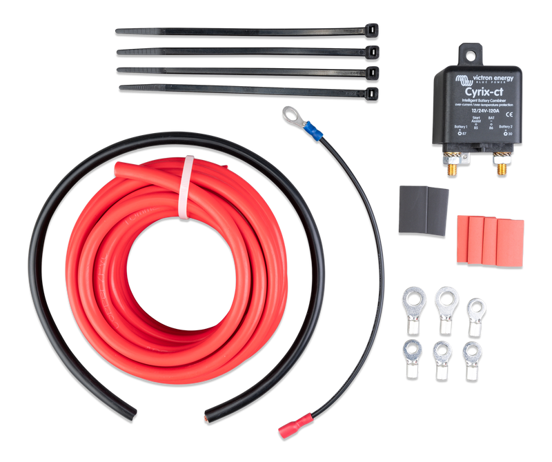 Victron Energy - Cyrix-ct 12/24V-120A Battery combiner kit