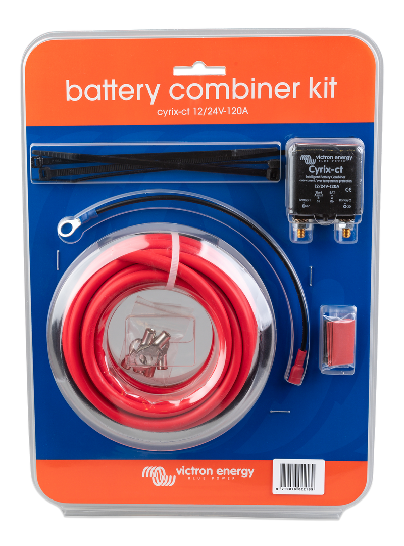 Victron Energy - Cyrix-ct 12/24V-120A Battery combiner kit