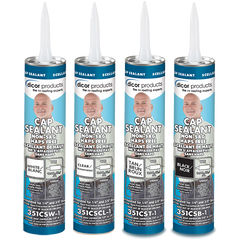 Dicor Cap Sealant for Windows & Doors, 10.3 oz Tube