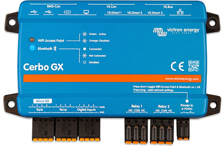 Victron Cerbo GX MK2 system monitoring hub