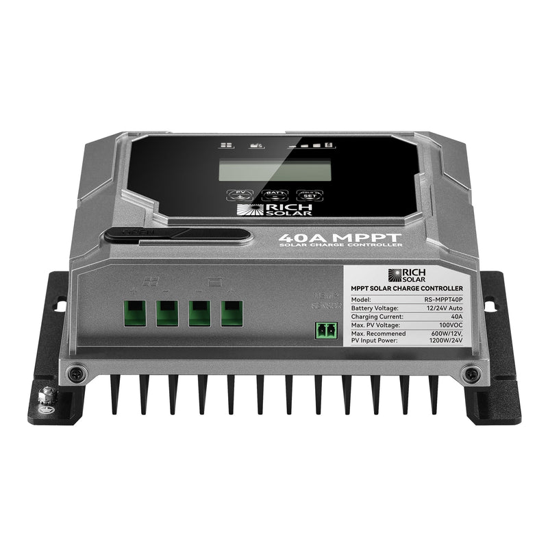 Rich Solar BRAVO 40 40 Amp MPPT Solar Charge Controller