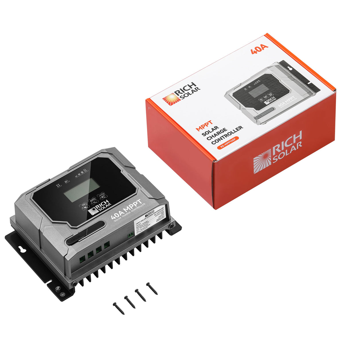 Rich Solar BRAVO 40 40 Amp MPPT Solar Charge Controller