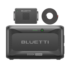 BLUETTI B500K expansion battery with Charger 2 alternator charger