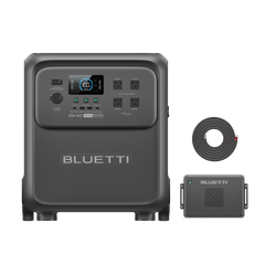 BLUETTI Elite 400 power station with Charger 2 alternator charger