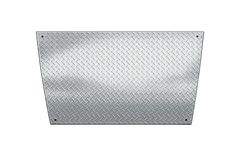Front End Diamond Plate for off-road camper trailer