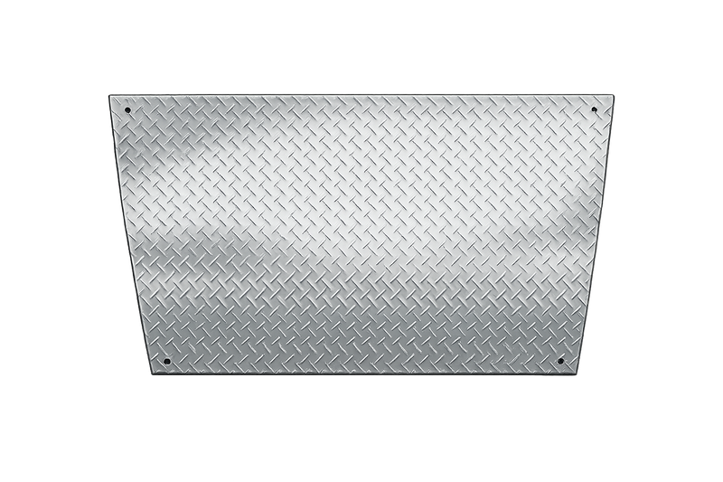 Front End Diamond Plate for off-road camper trailer