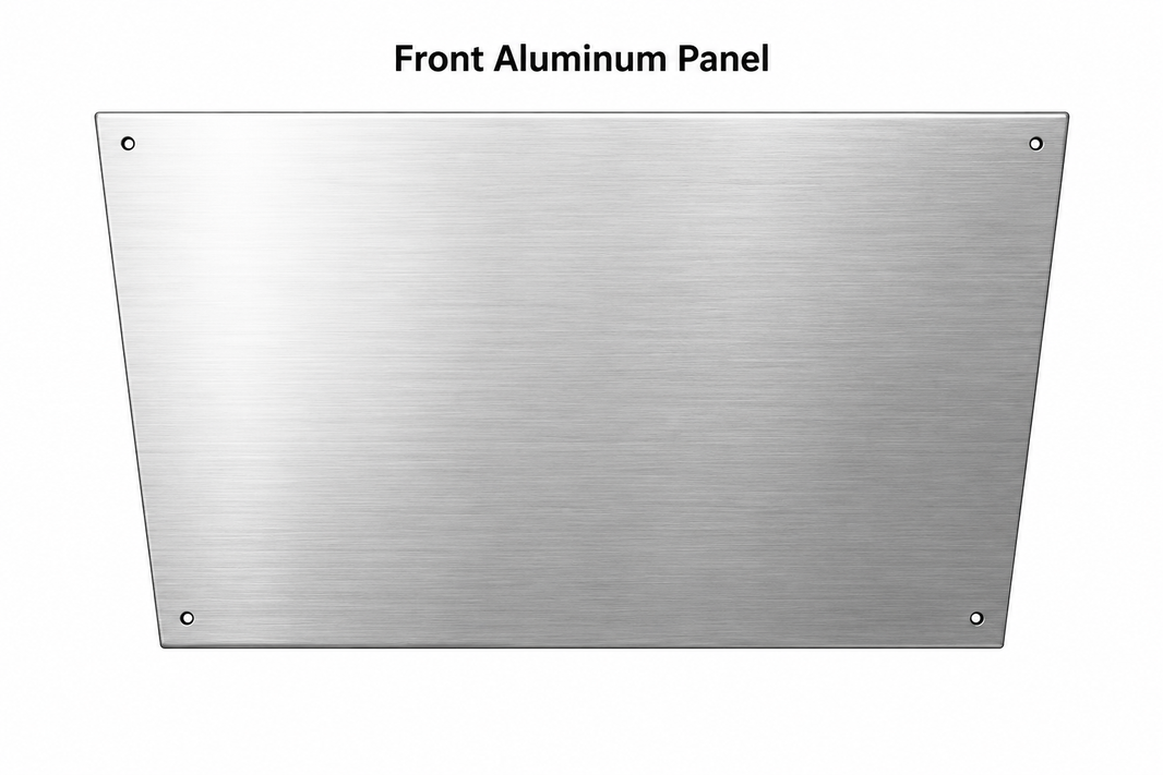 Black Series front aluminum body panel - view 2