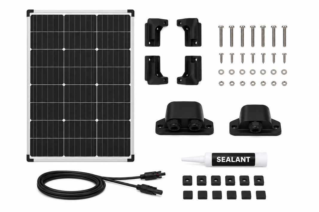 Black Series HQ19 HQ21 pre-fit 1200W solar kit - view 2