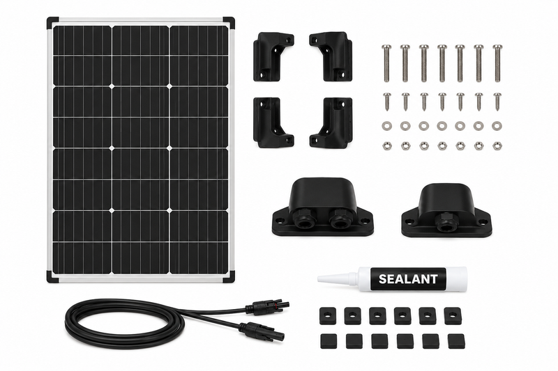 Pre-Fit Solar Panel Kit for Black Series HQ19/HQ21