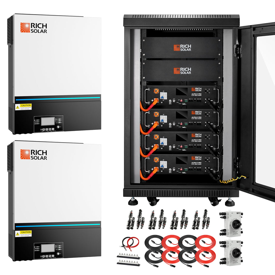 Rich Solar Complete Off-Grid Solar Kit No Panel