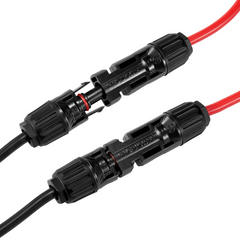 Rich Solar 10AWG Solar Connector to SAE Adapter Connect Solar Panel Connectors to SAE Plug