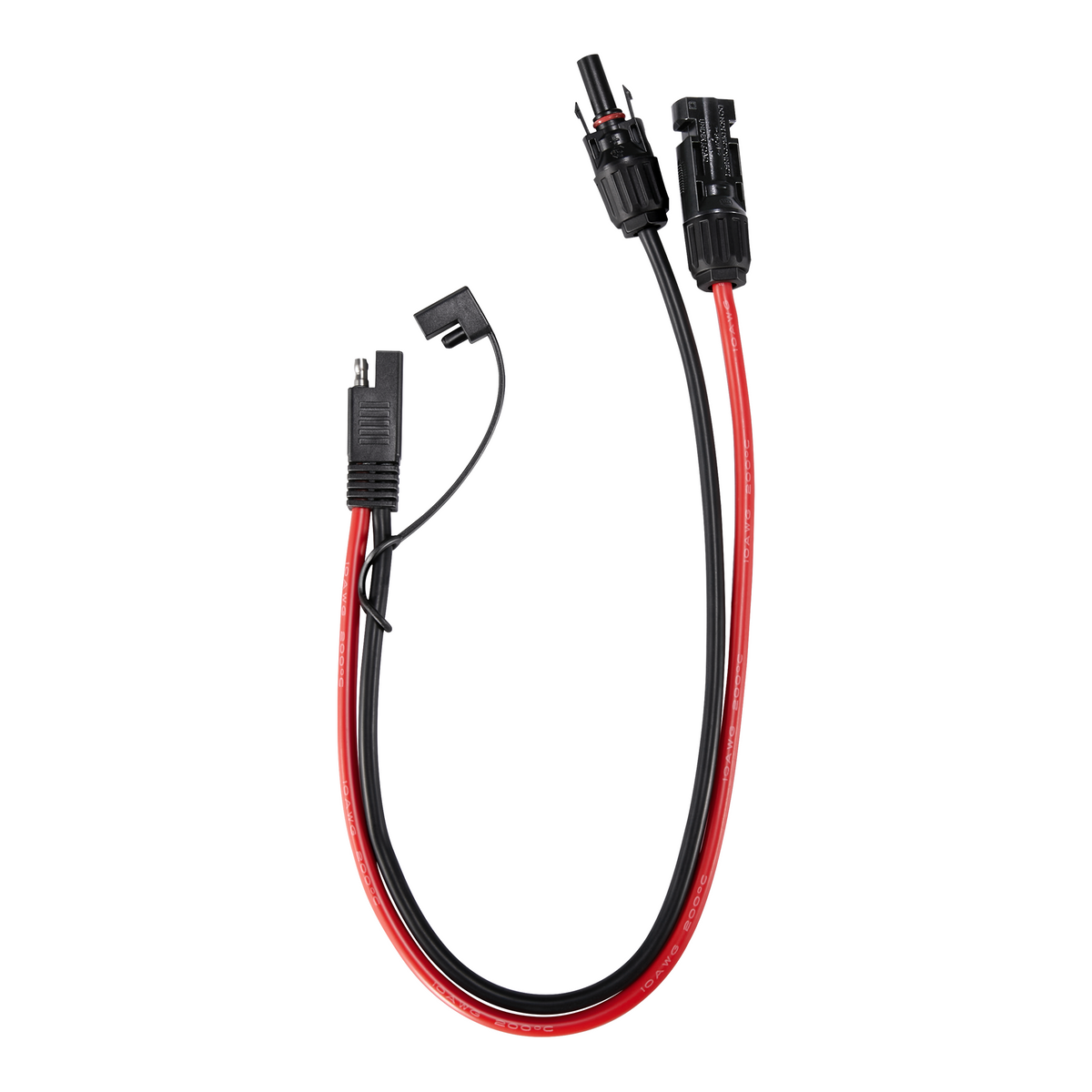 Rich Solar 10AWG Solar Connector to SAE Adapter Connect Solar Panel Connectors to SAE Plug