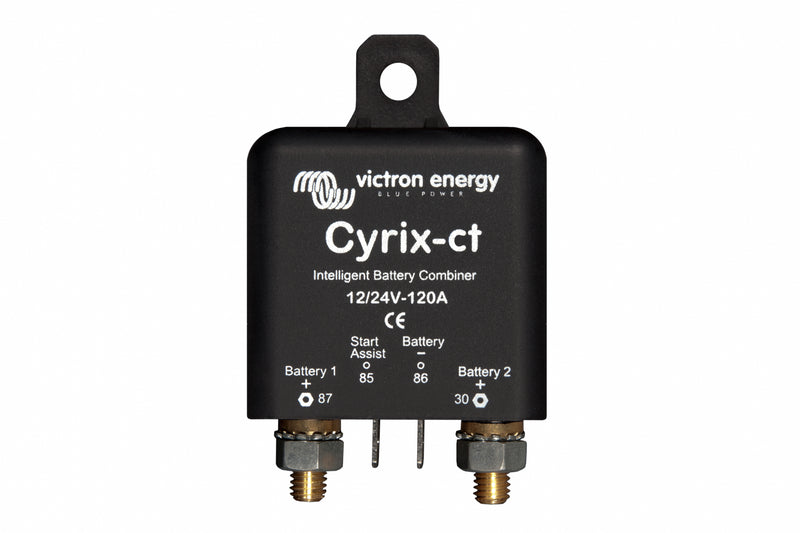 Cyrix-ct intelligent combiner | Cyrix-ct 12/24V-120A Battery combiner kit - Microprocessor controlled battery combiner/isolators