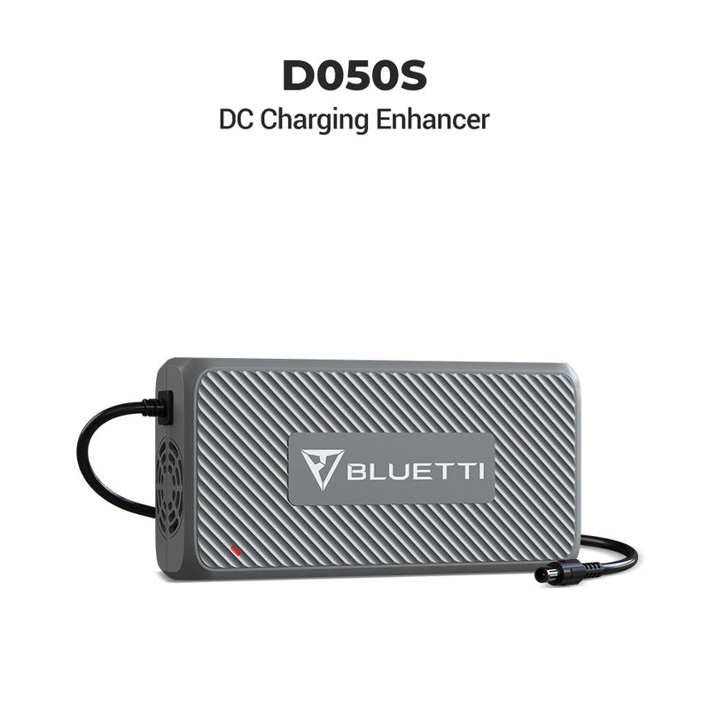BLUETTI D050S DC charging enhancer with cables