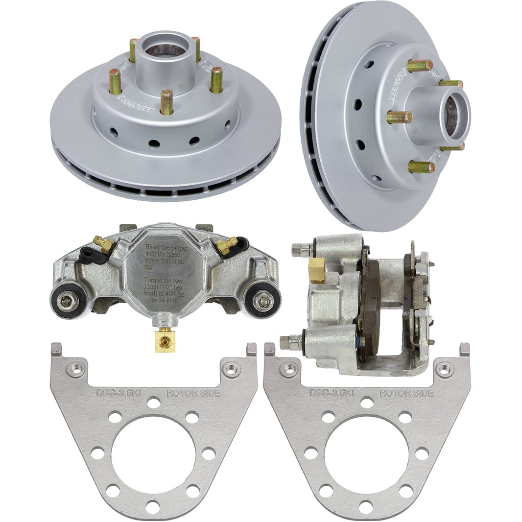 DeeMaxx 3.5K one-axle disc brake kit MAXX rotor stainless calipers