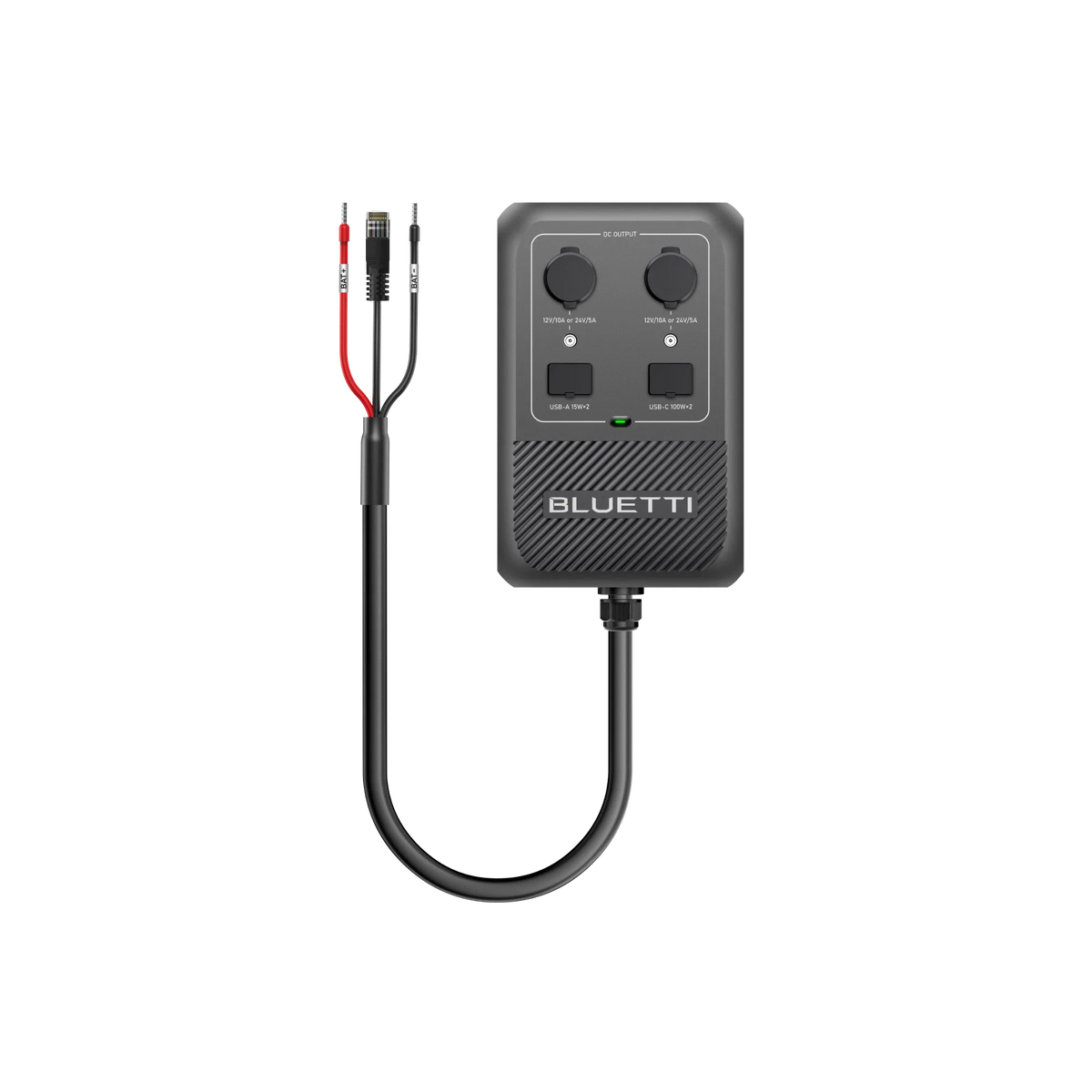 BLUETTI DC hub for Charger 2 showing DC output ports