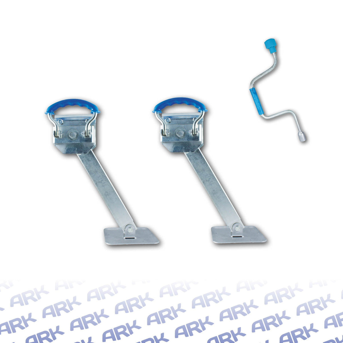 ARK drop down corner steadies pair with winding handle - view 2