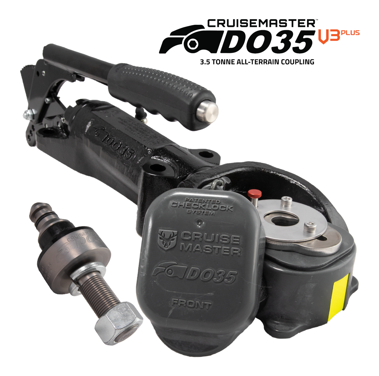 Cruisemaster DO35 articulating off-road trailer coupling