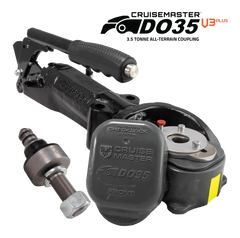 Cruisemaster DO35 articulating off-road trailer coupling