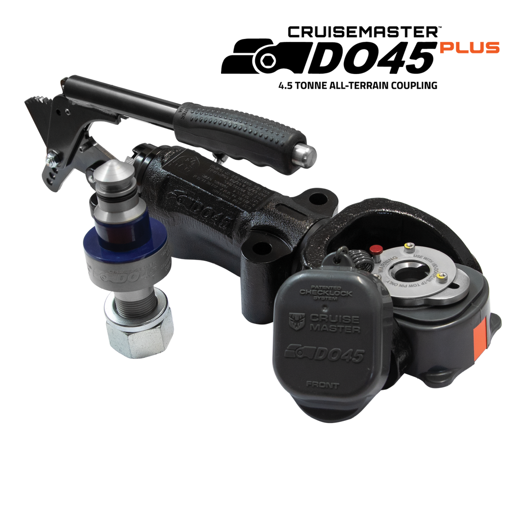 Cruisemaster DO45 Off-Road Articulating Hitch 4.5T, No Handbrake – Cruisemaster