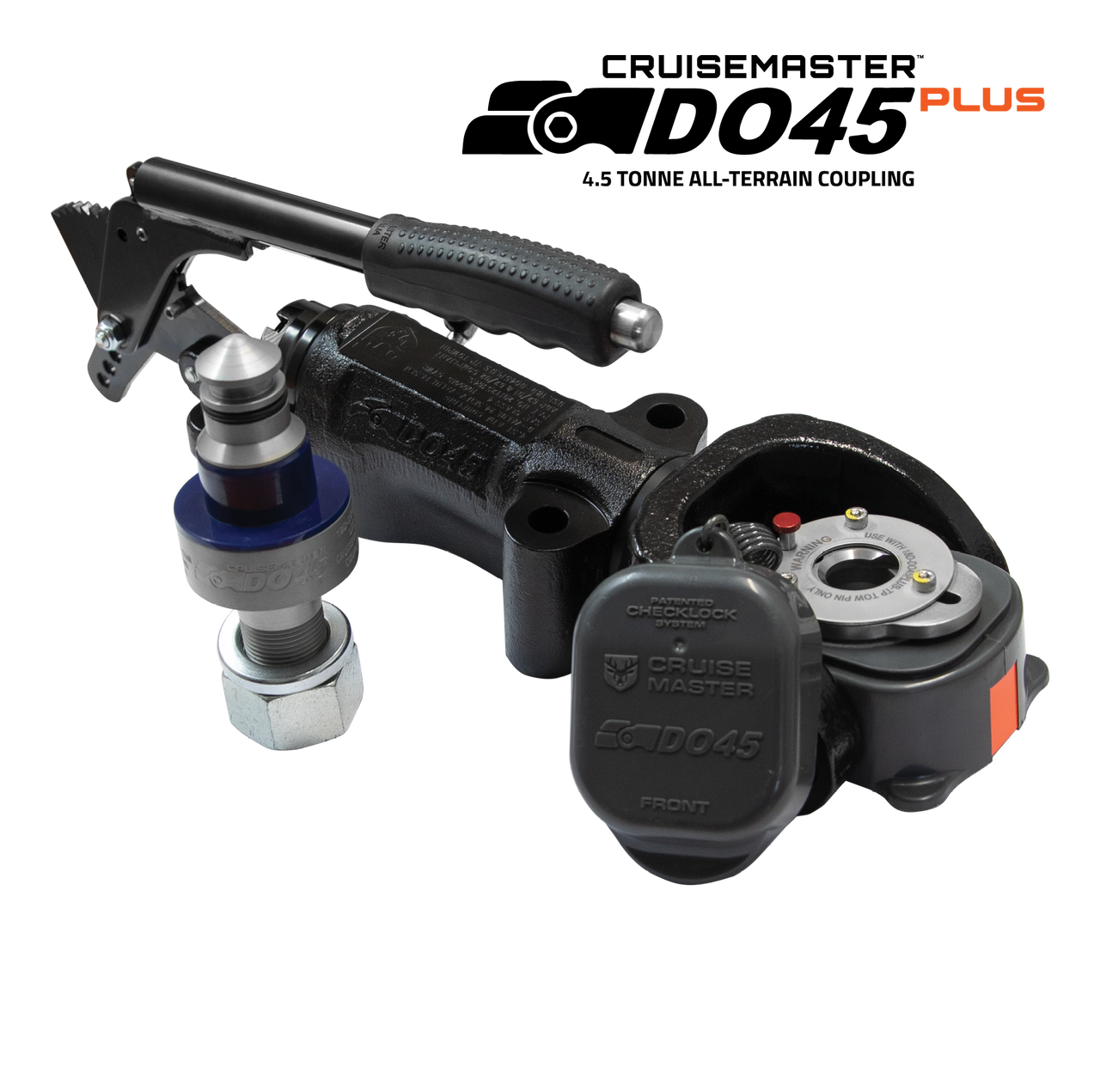 Cruisemaster DO45 articulating off-road trailer coupling