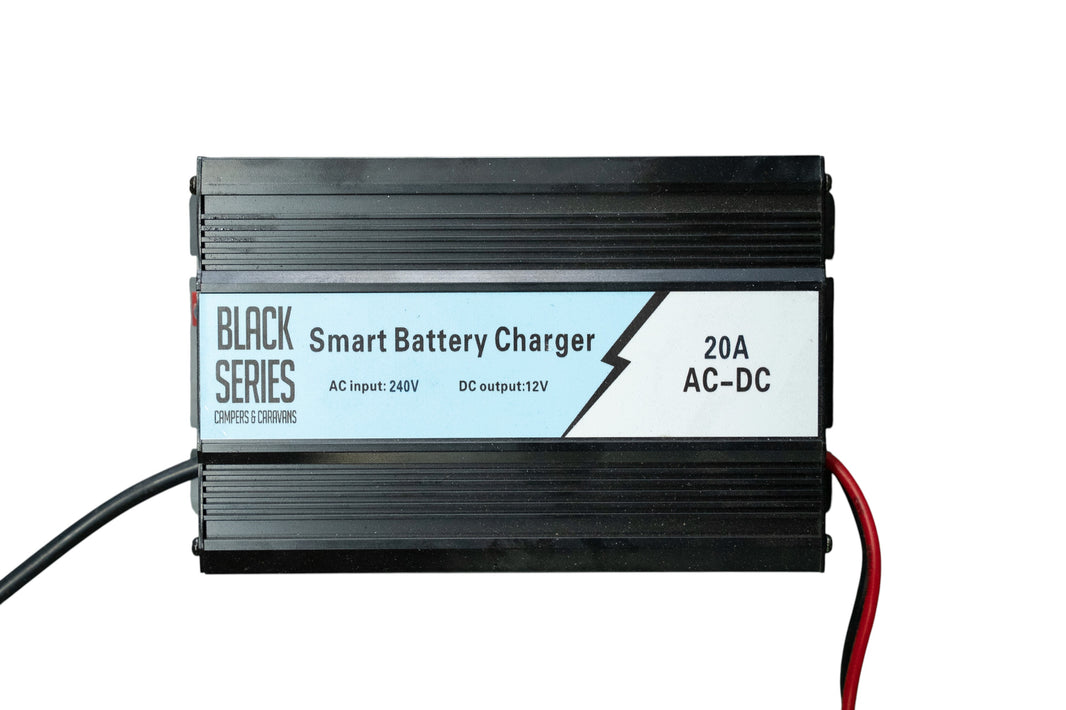 AC to DC 20amp Battery Charger – Black Series